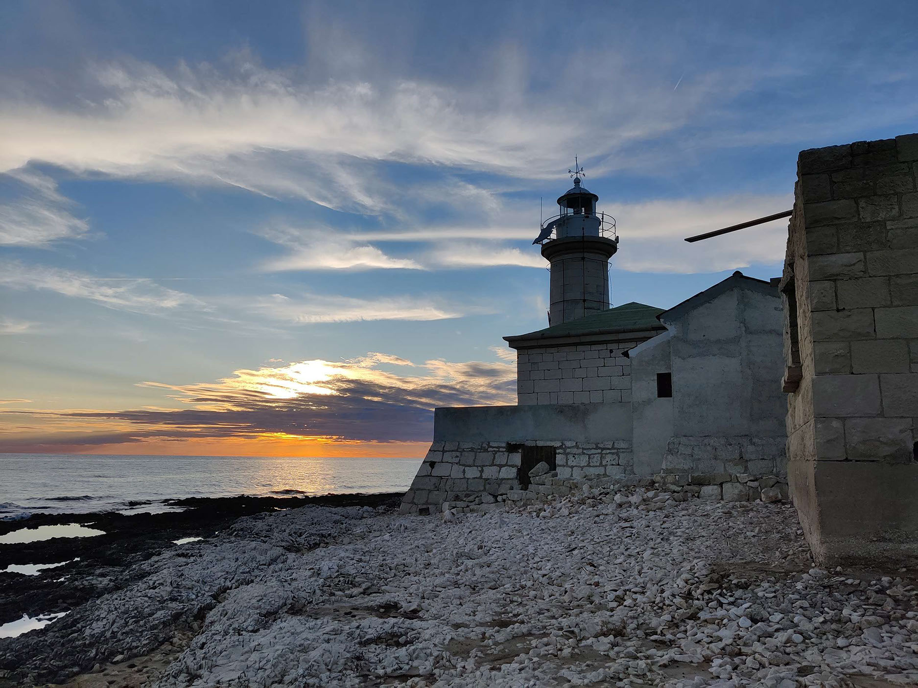lighthouse on Island Unije